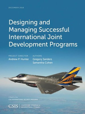 cover image of Designing and Managing Successful International Joint Development Programs